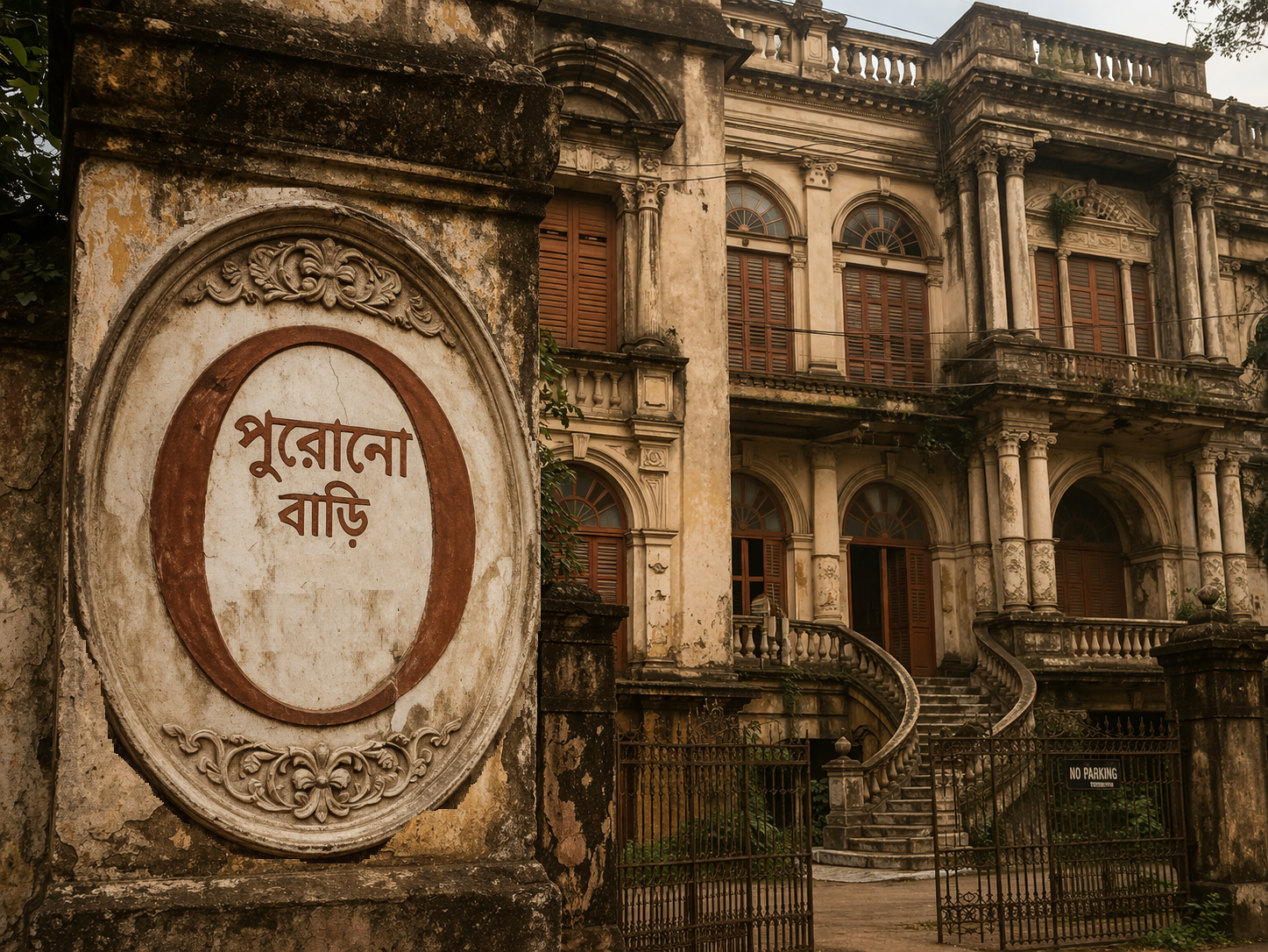 O is for Old Houses of Kolkata