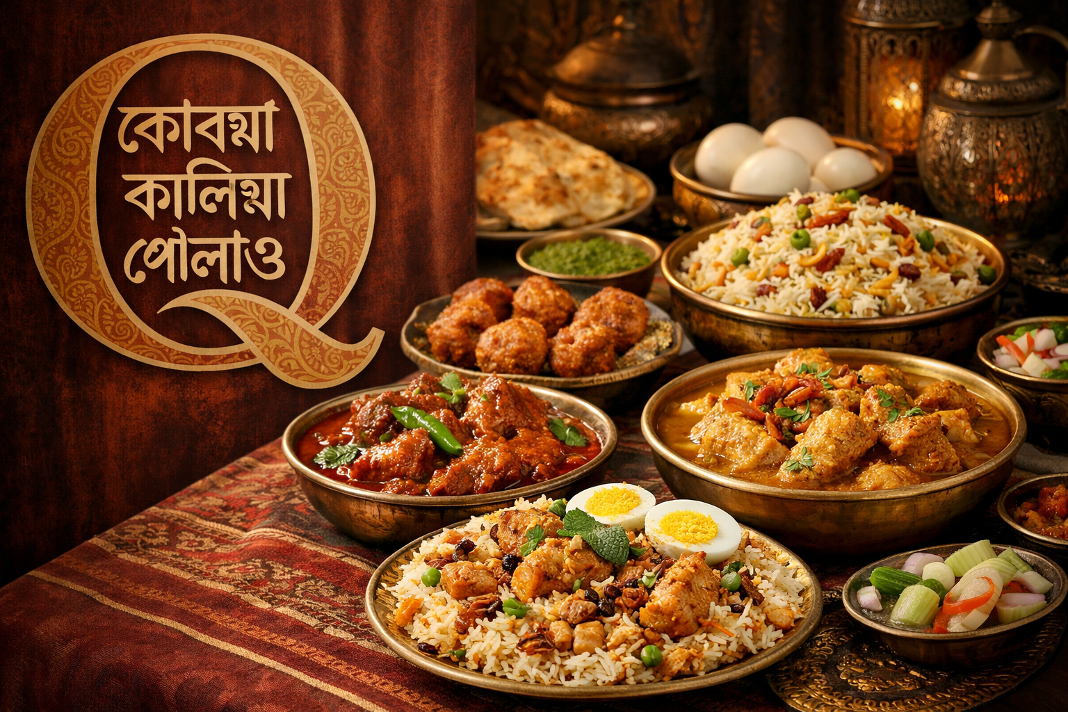Q is for Qorma, Kalia, Pulao