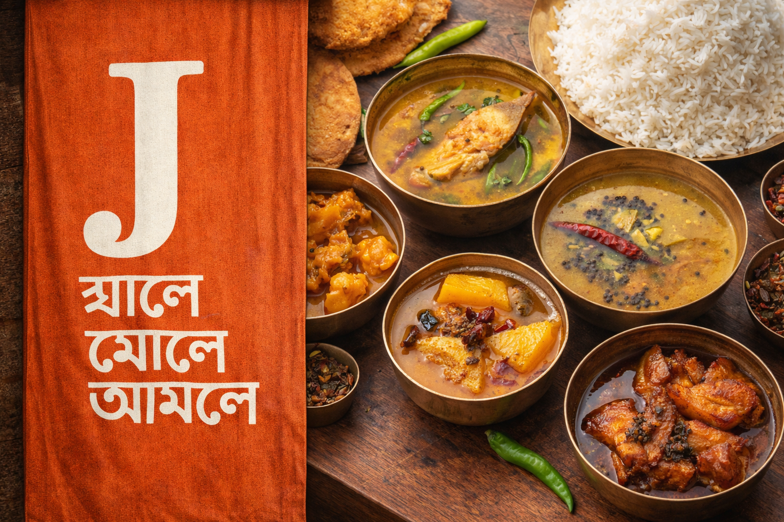 J is for Jhale-Jhole-Ambale