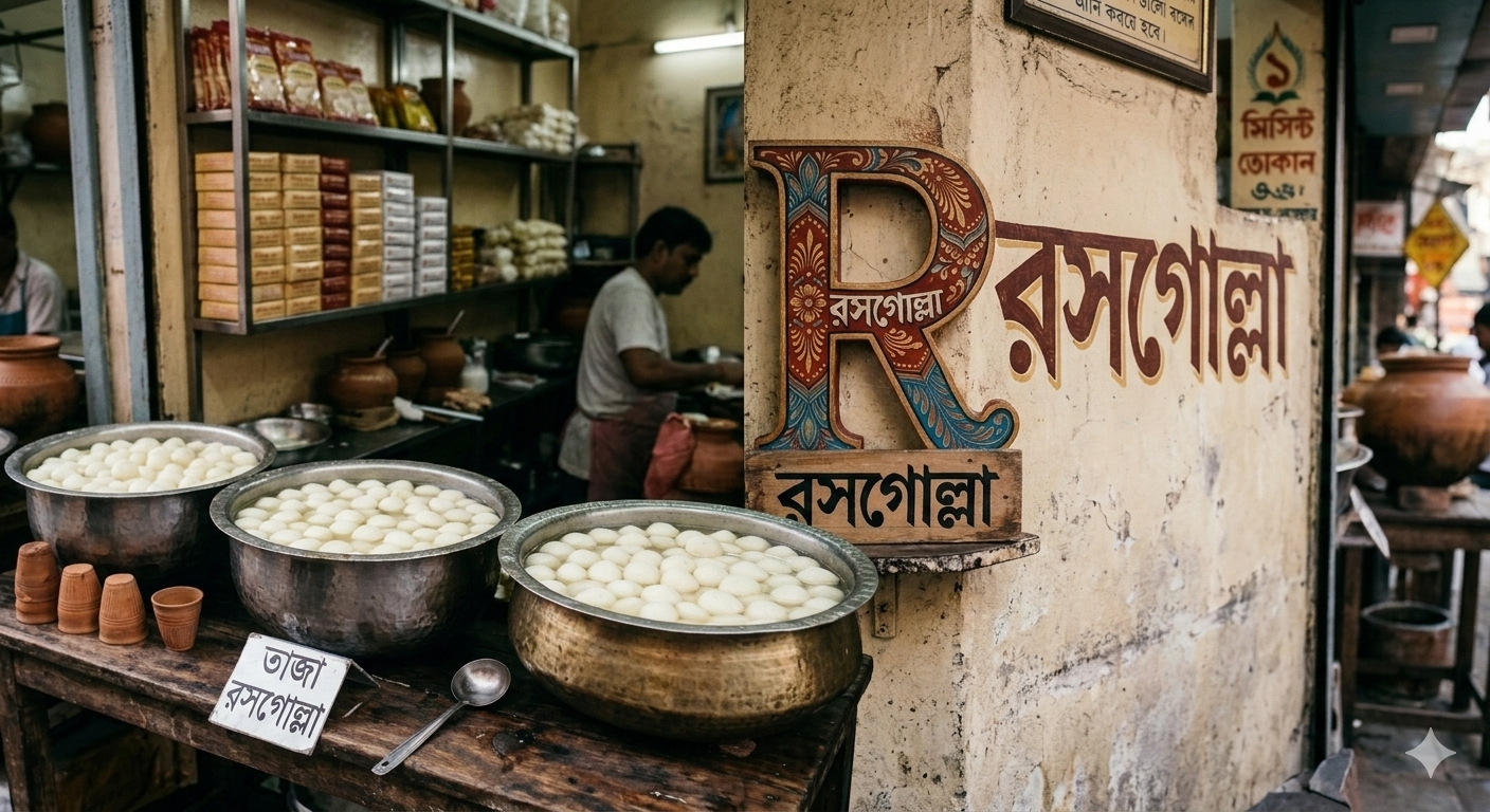 R is for Rasogolla